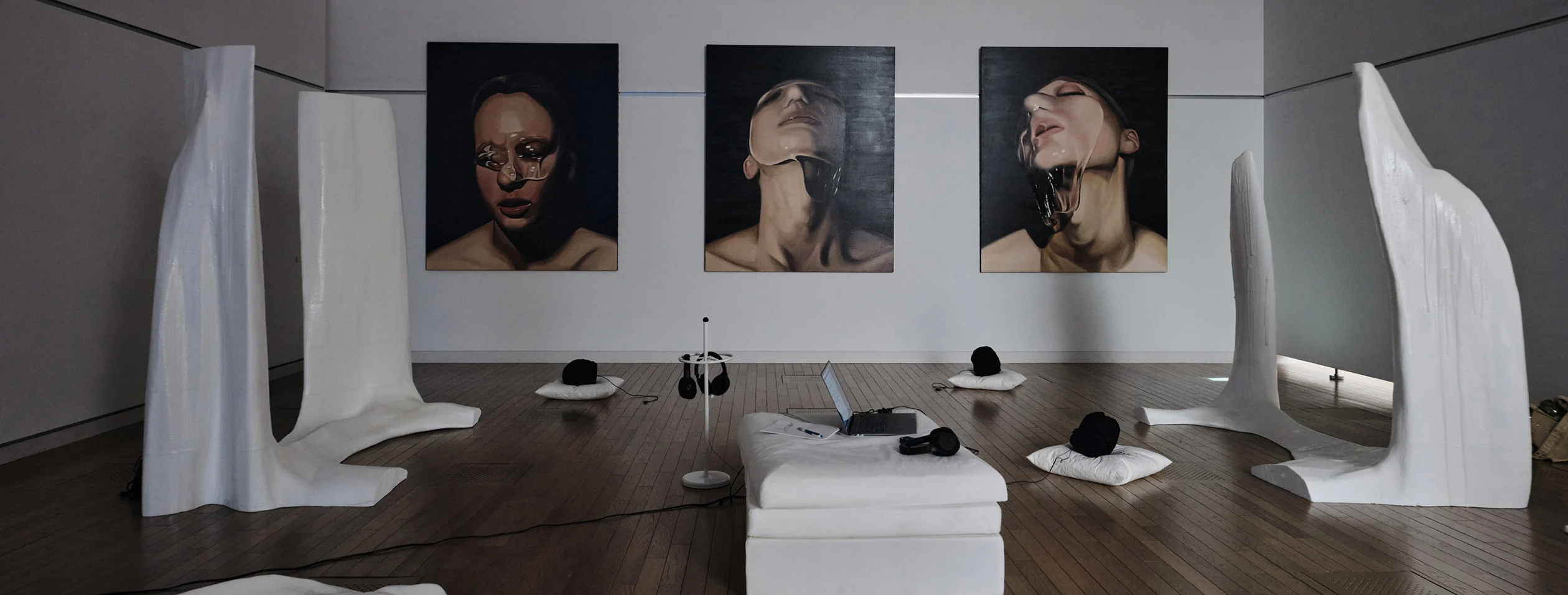 Installation view of the special exhibition UNKNOWN VISITORS